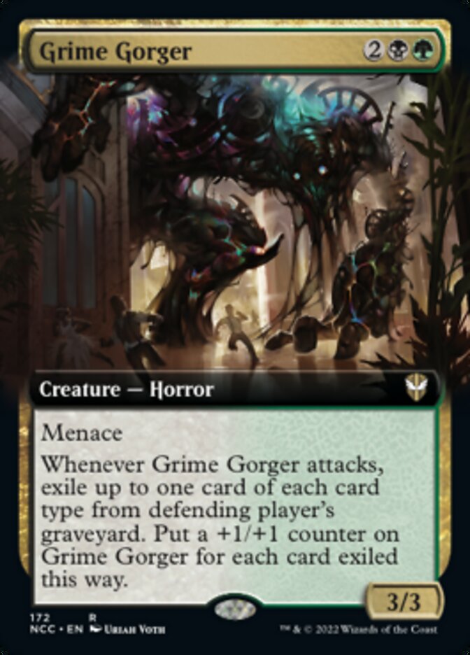 Grime Gorger (Extended Art) [Streets of New Capenna Commander] | D20 Games