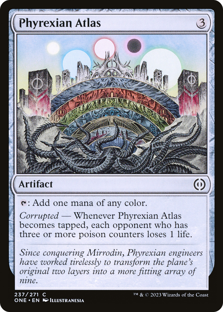 Phyrexian Atlas [Phyrexia: All Will Be One] | D20 Games