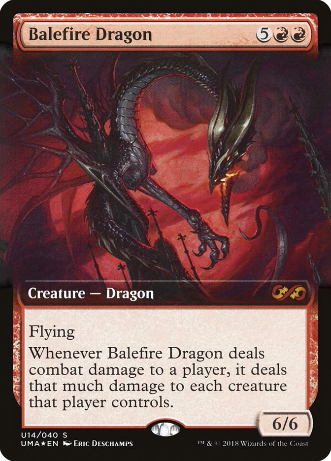 Balefire Dragon (Topper) [Ultimate Box Topper] | D20 Games