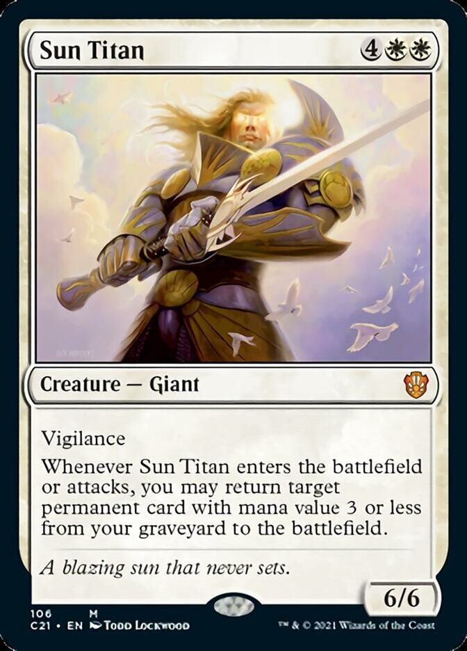 Sun Titan [Commander 2021] | D20 Games