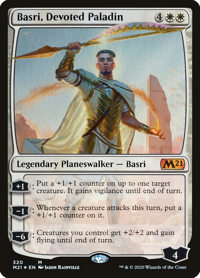 Basri, Devoted Paladin [Core Set 2021] | D20 Games