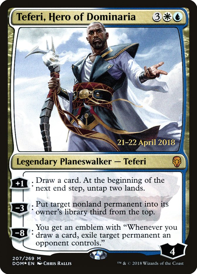 Teferi, Hero of Dominaria  [Dominaria Prerelease Promos] | D20 Games