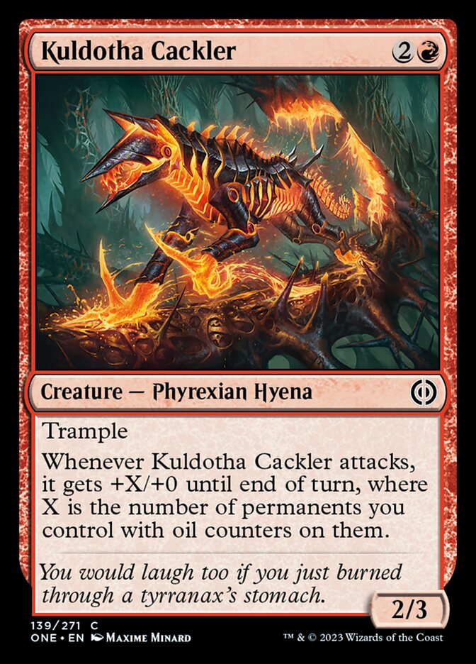 Kuldotha Cackler [Phyrexia: All Will Be One] | D20 Games