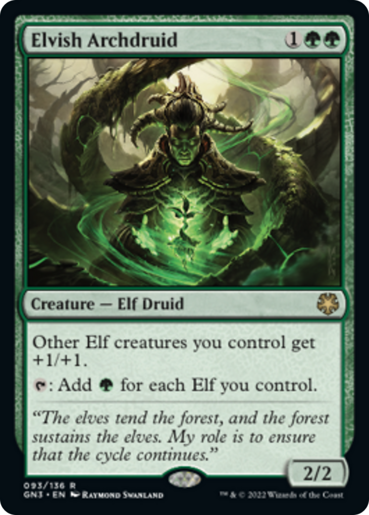 Elvish Archdruid [Game Night: Free-for-All] | D20 Games