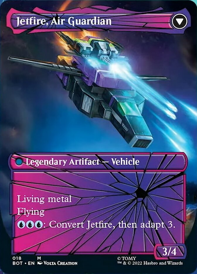 Jetfire, Ingenious Scientist // Jetfire, Air Guardian (Shattered Glass) [Universes Beyond: Transformers] | D20 Games