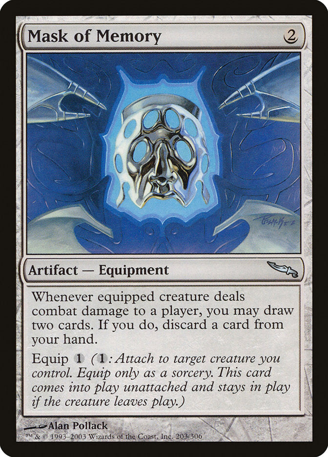 Mask of Memory [Mirrodin] | D20 Games