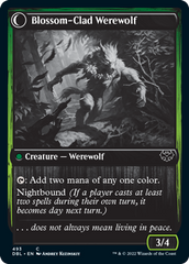 Weaver of Blossoms // Blossom-Clad Werewolf [Innistrad: Double Feature] | D20 Games