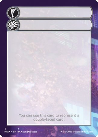 Helper Card (1/9) [Kamigawa: Neon Dynasty Tokens] | D20 Games