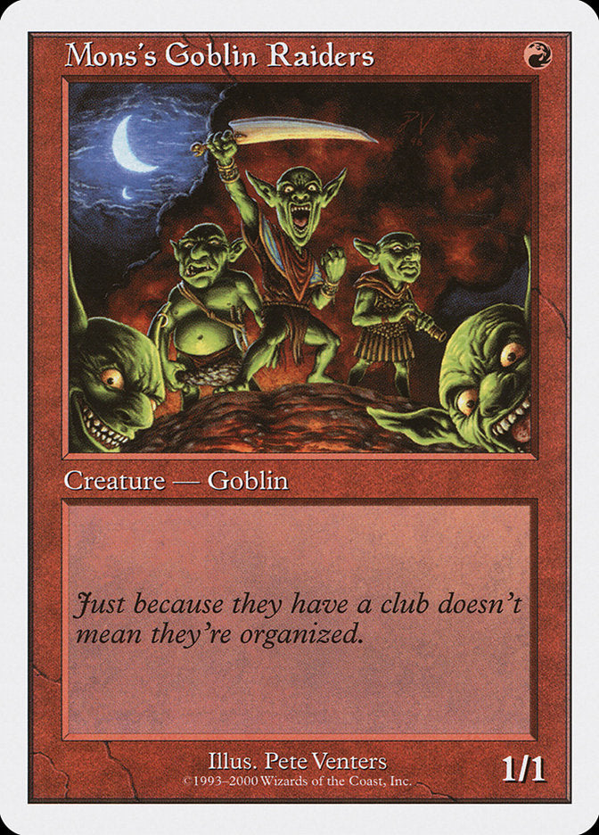 Mons's Goblin Raiders [Starter 2000] | D20 Games