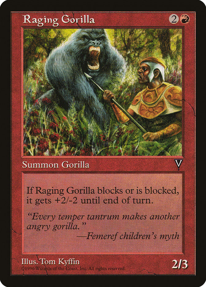 Raging Gorilla [Visions] | D20 Games
