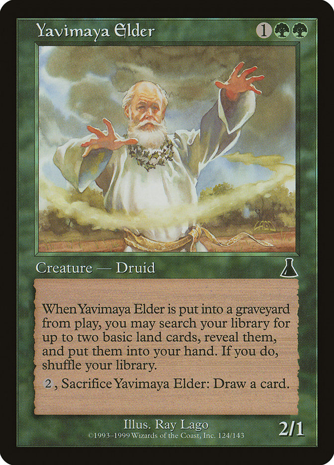 Yavimaya Elder [Urza's Destiny] | D20 Games