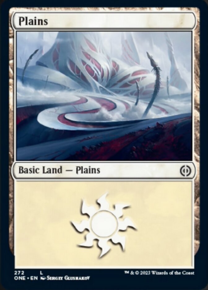 Plains (272) [Phyrexia: All Will Be One] | D20 Games