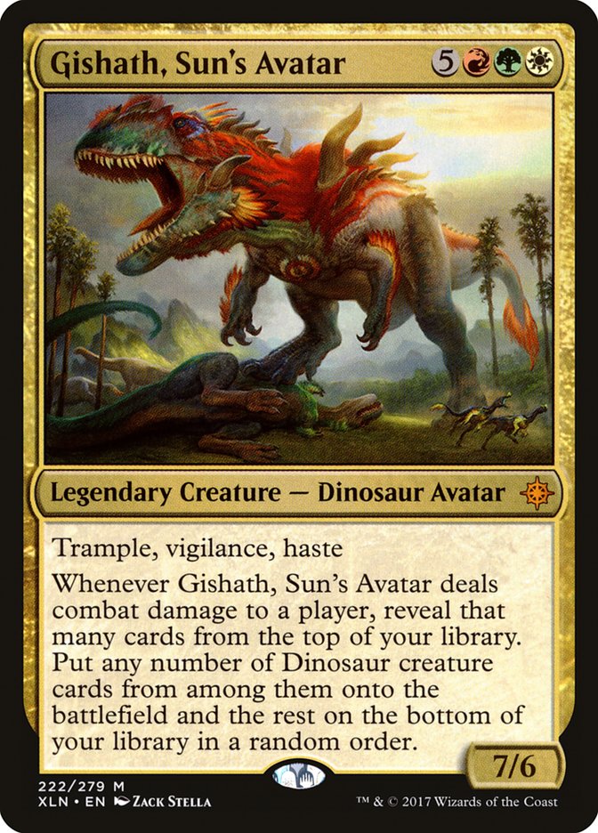 Gishath, Sun's Avatar [Ixalan] | D20 Games