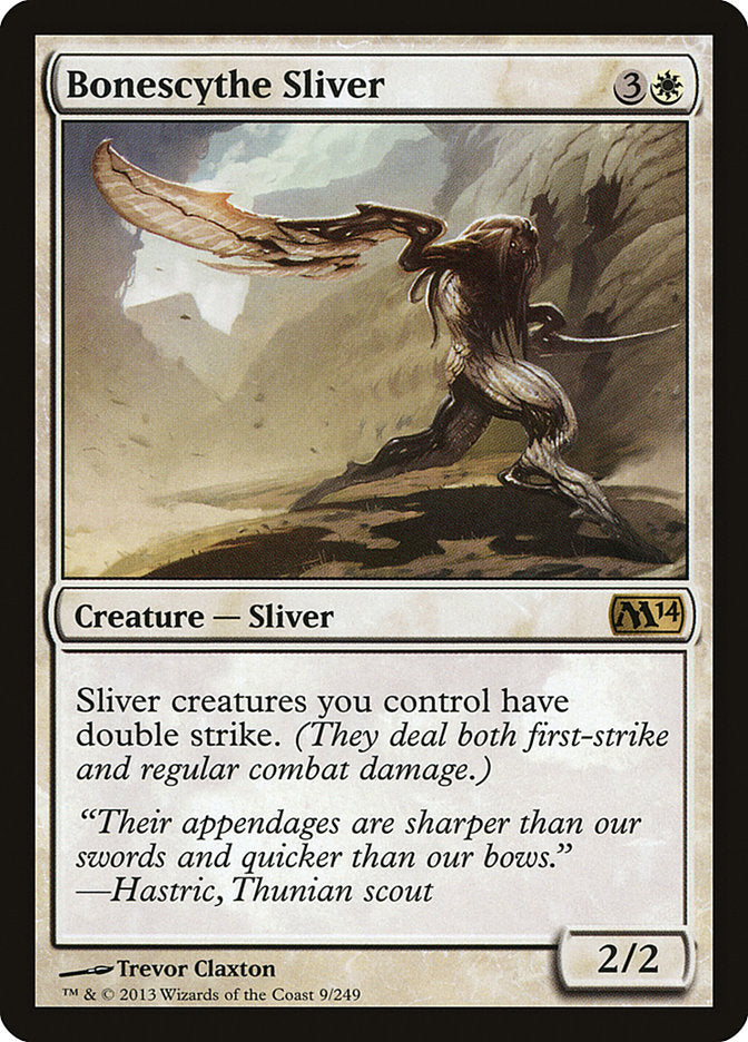 Bonescythe Sliver [Magic 2014] | D20 Games