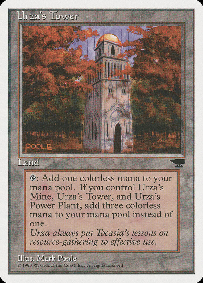 Urza's Tower (Autumn Leaves) [Chronicles] | D20 Games