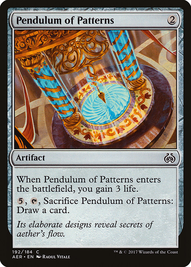 Pendulum of Patterns [Aether Revolt] | D20 Games