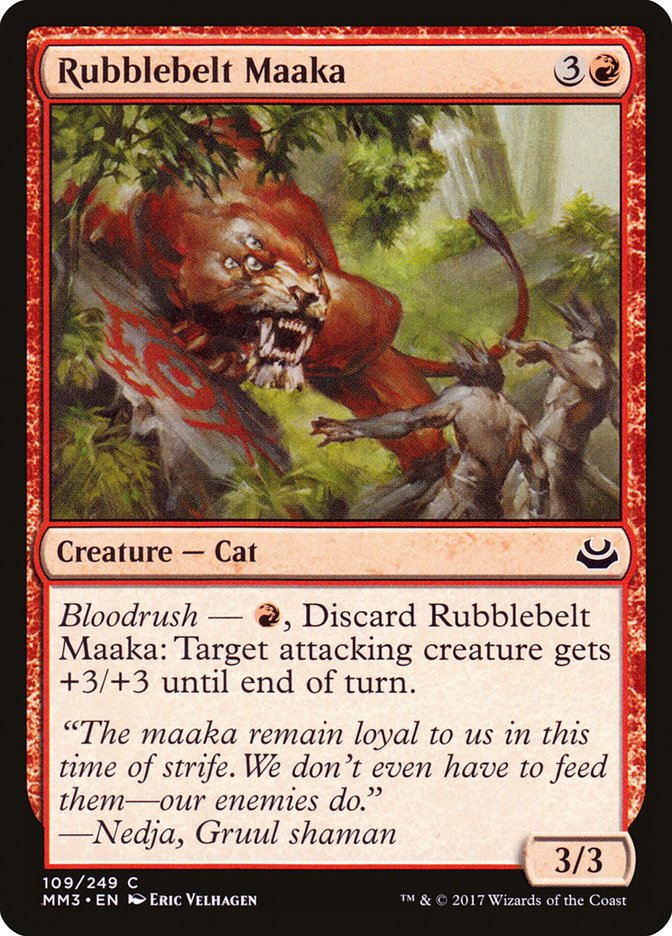 Rubblebelt Maaka [Modern Masters 2017] | D20 Games