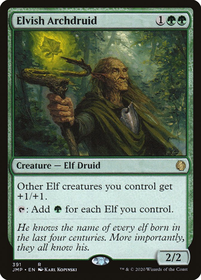 Elvish Archdruid [Jumpstart] | D20 Games