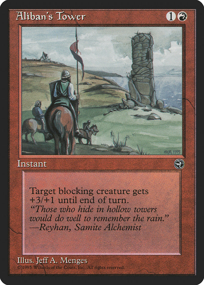 Aliban's Tower (Reyhan Flavor Text) [Homelands] | D20 Games