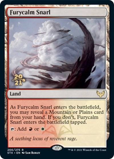 Furycalm Snarl [Strixhaven: School of Mages Prerelease Promos] | D20 Games