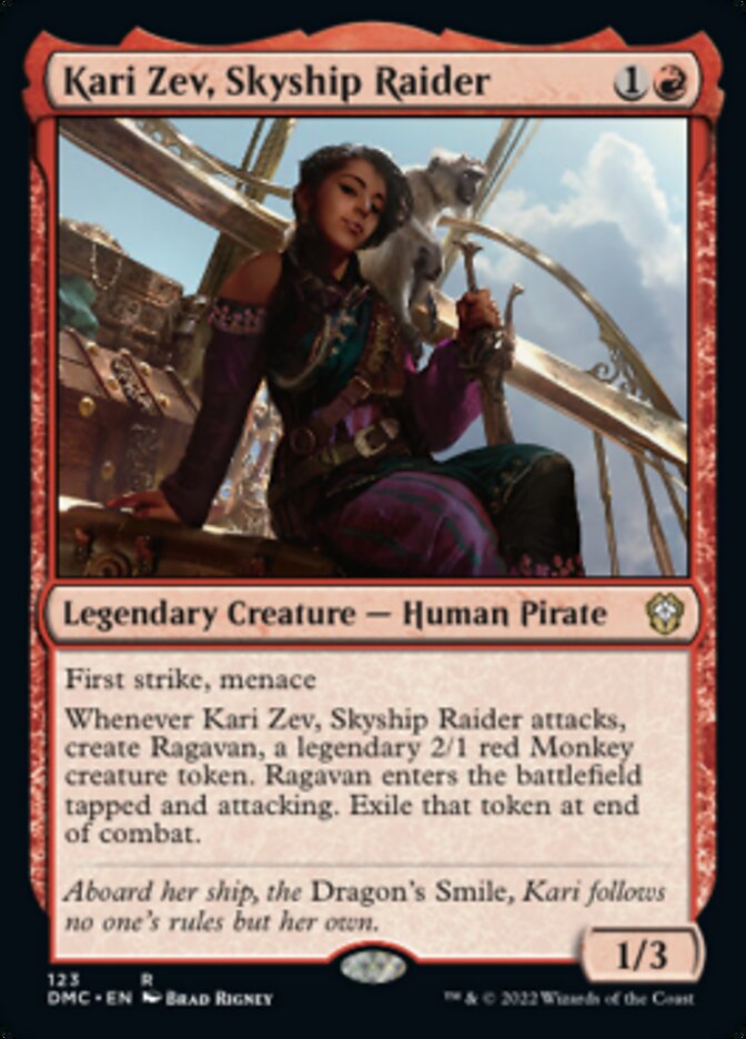 Kari Zev, Skyship Raider [Dominaria United Commander] | D20 Games