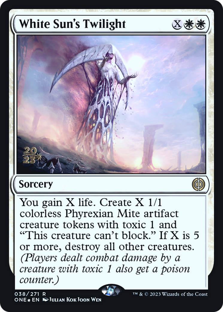 White Sun's Twilight [Phyrexia: All Will Be One Prerelease Promos] | D20 Games