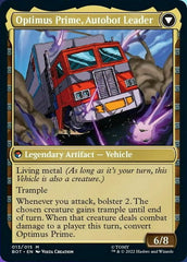 Optimus Prime, Hero // Optimus Prime, Autobot Leader [Universes Beyond: Transformers] | D20 Games