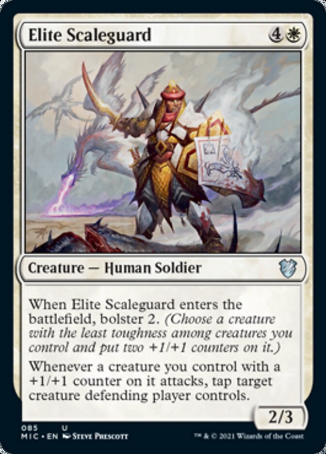 Elite Scaleguard [Innistrad: Midnight Hunt Commander] | D20 Games