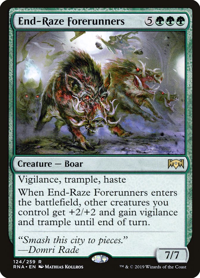 End-Raze Forerunners [Ravnica Allegiance] | D20 Games