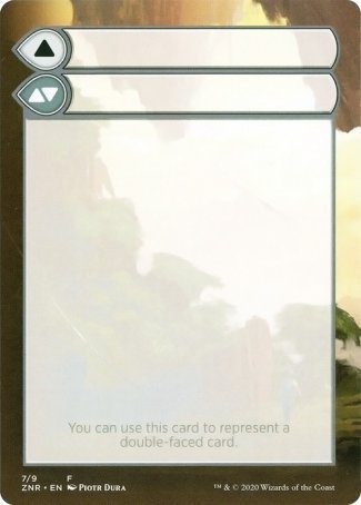 Helper Card (7/9) [Zendikar Rising Tokens] | D20 Games