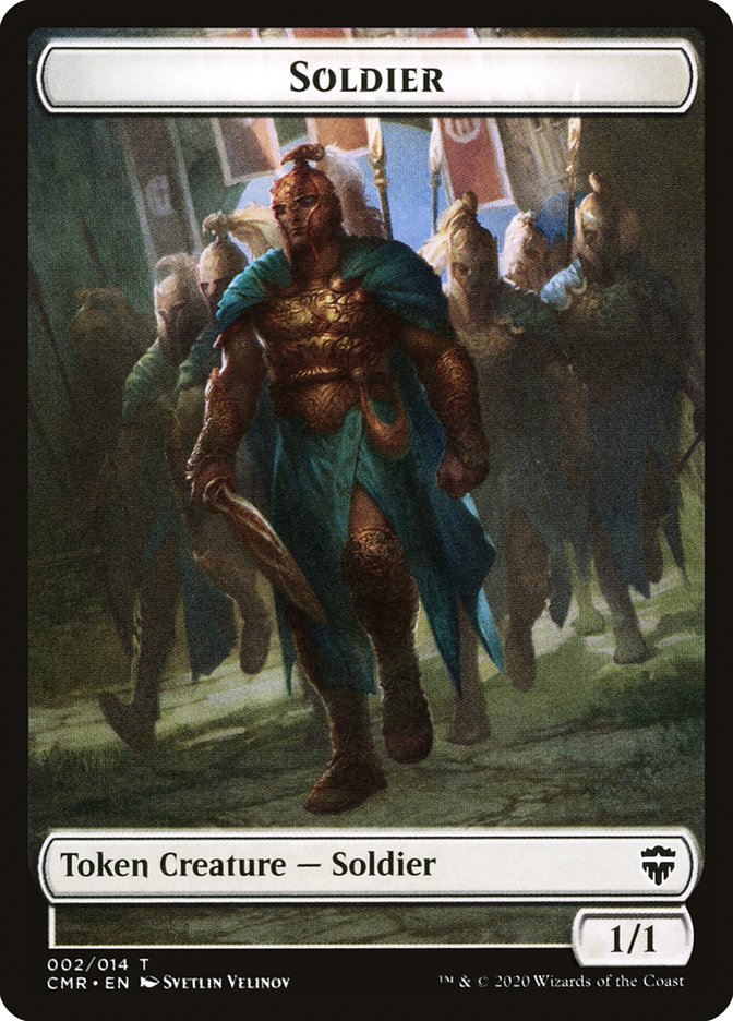 Copy (013) // Soldier Token [Commander Legends Tokens] | D20 Games