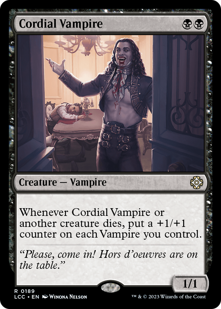 Cordial Vampire [The Lost Caverns of Ixalan Commander] | D20 Games