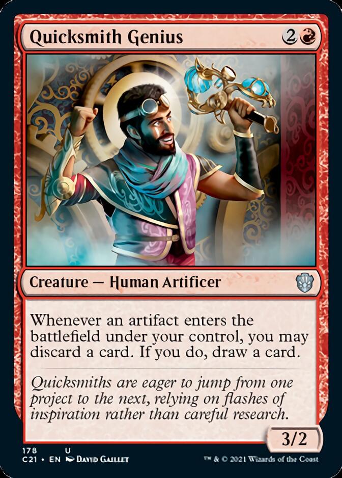 Quicksmith Genius [Commander 2021] | D20 Games