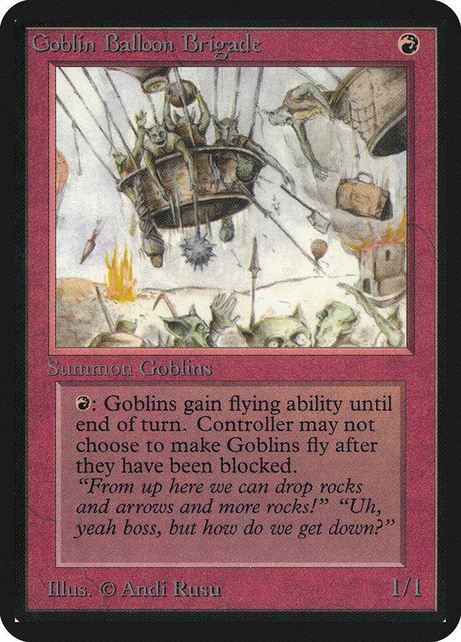 Goblin Balloon Brigade [Limited Edition Alpha] | D20 Games
