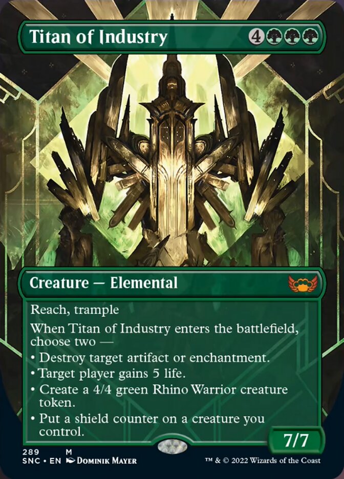 Titan of Industry (Borderless Alternate Art) [Streets of New Capenna] | D20 Games