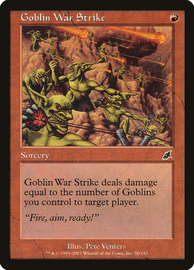 Goblin War Strike [Scourge] | D20 Games