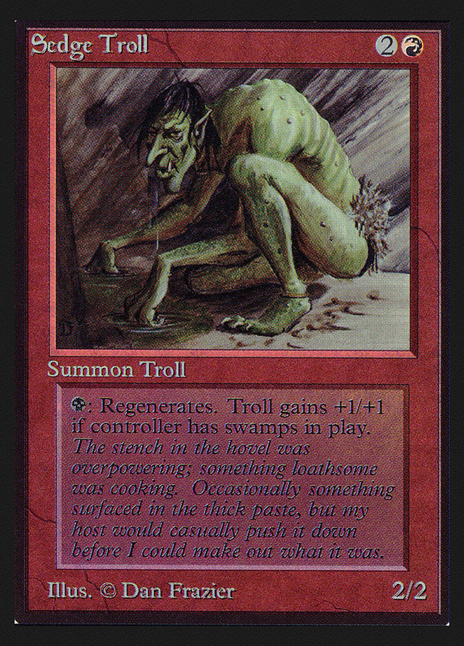 Sedge Troll [International Collectors’ Edition] | D20 Games
