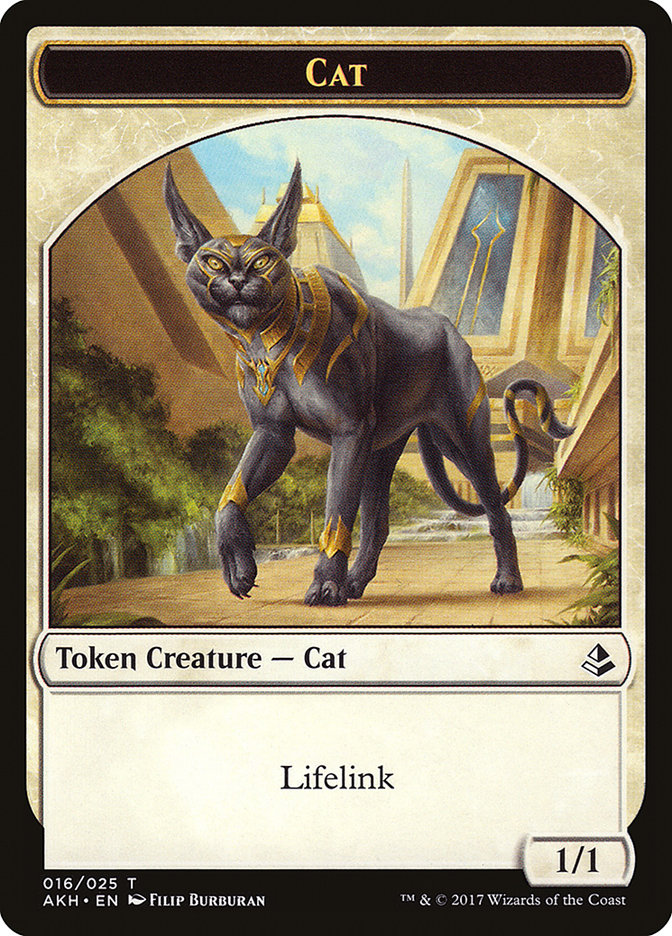 Cat [Amonkhet Tokens] | D20 Games