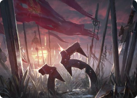 Field of Ruin Art Card [Innistrad: Midnight Hunt Art Series] | D20 Games