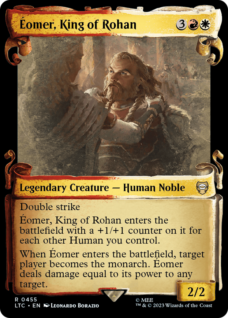 Eomer, King of Rohan [The Lord of the Rings: Tales of Middle-Earth Commander Showcase Scrolls] | D20 Games