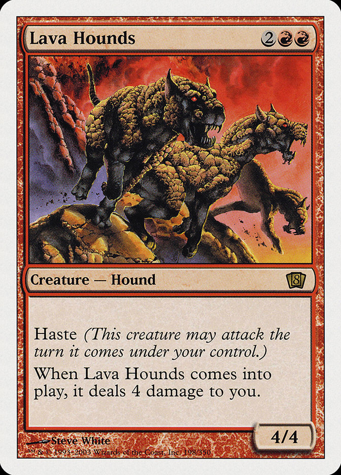 Lava Hounds [Eighth Edition] | D20 Games