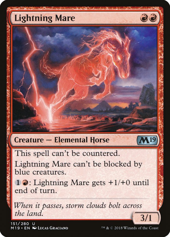 Lightning Mare [Core Set 2019] | D20 Games