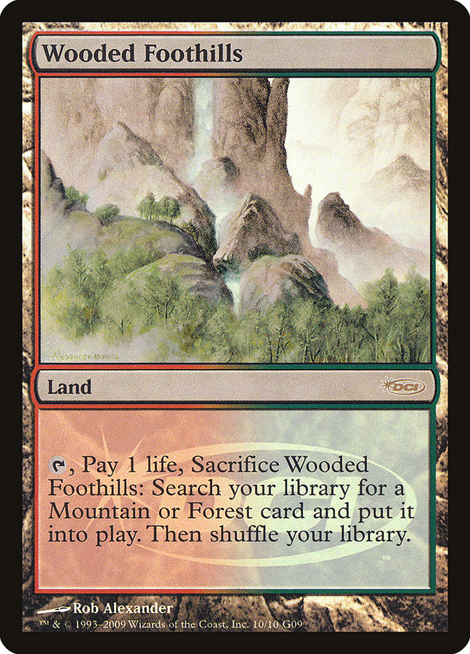 Wooded Foothills [Judge Gift Cards 2009] | D20 Games