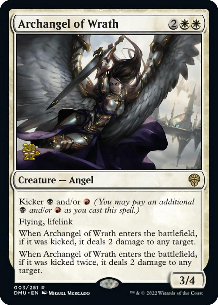 Archangel of Wrath [Dominaria United Prerelease Promos] | D20 Games