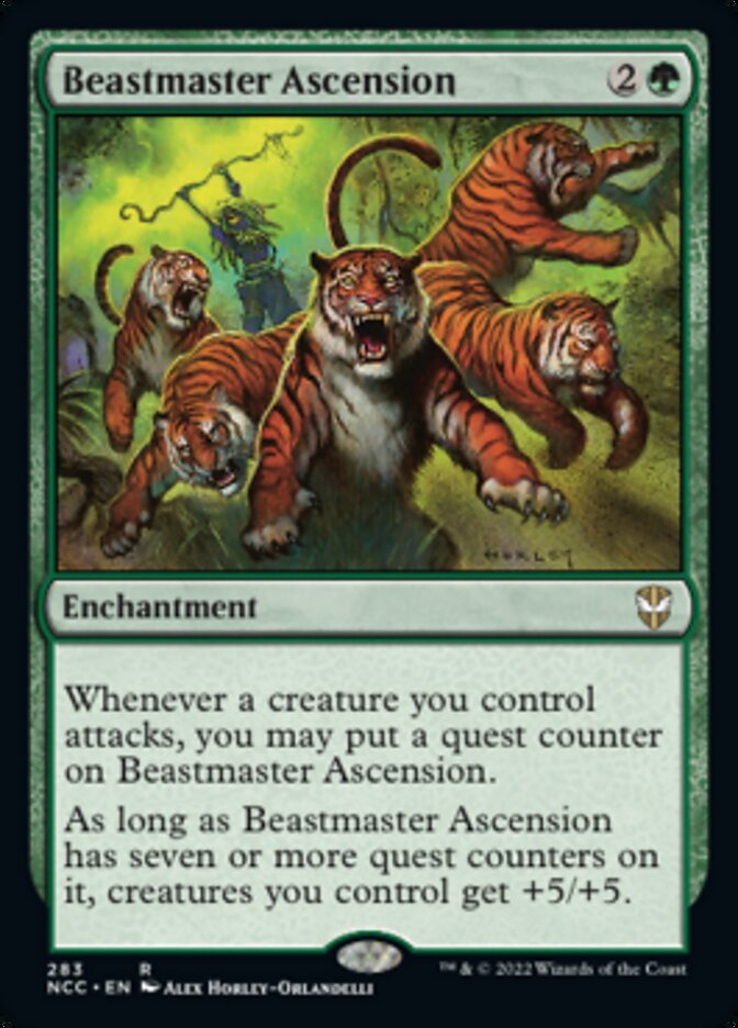 Beastmaster Ascension [Streets of New Capenna Commander] | D20 Games