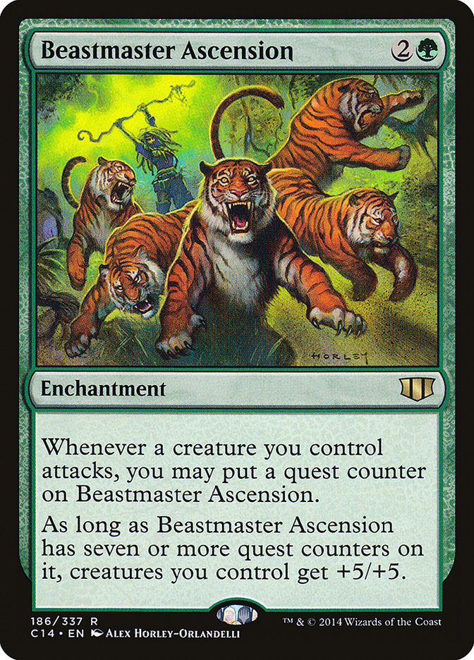 Beastmaster Ascension [Commander 2014] | D20 Games