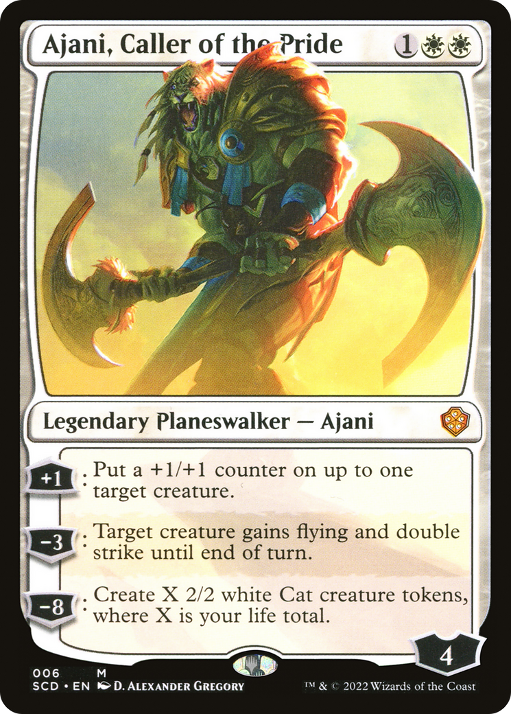 Ajani, Caller of the Pride [Starter Commander Decks] | D20 Games