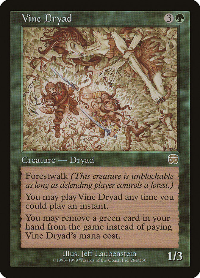 Vine Dryad [Mercadian Masques] | D20 Games