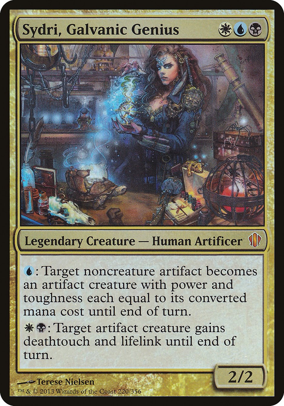 Sydri, Galvanic Genius (Oversized) [Commander 2013 Oversized] | D20 Games