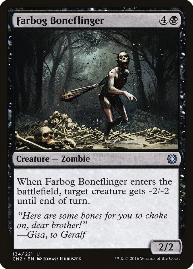 Farbog Boneflinger [Conspiracy: Take the Crown] | D20 Games